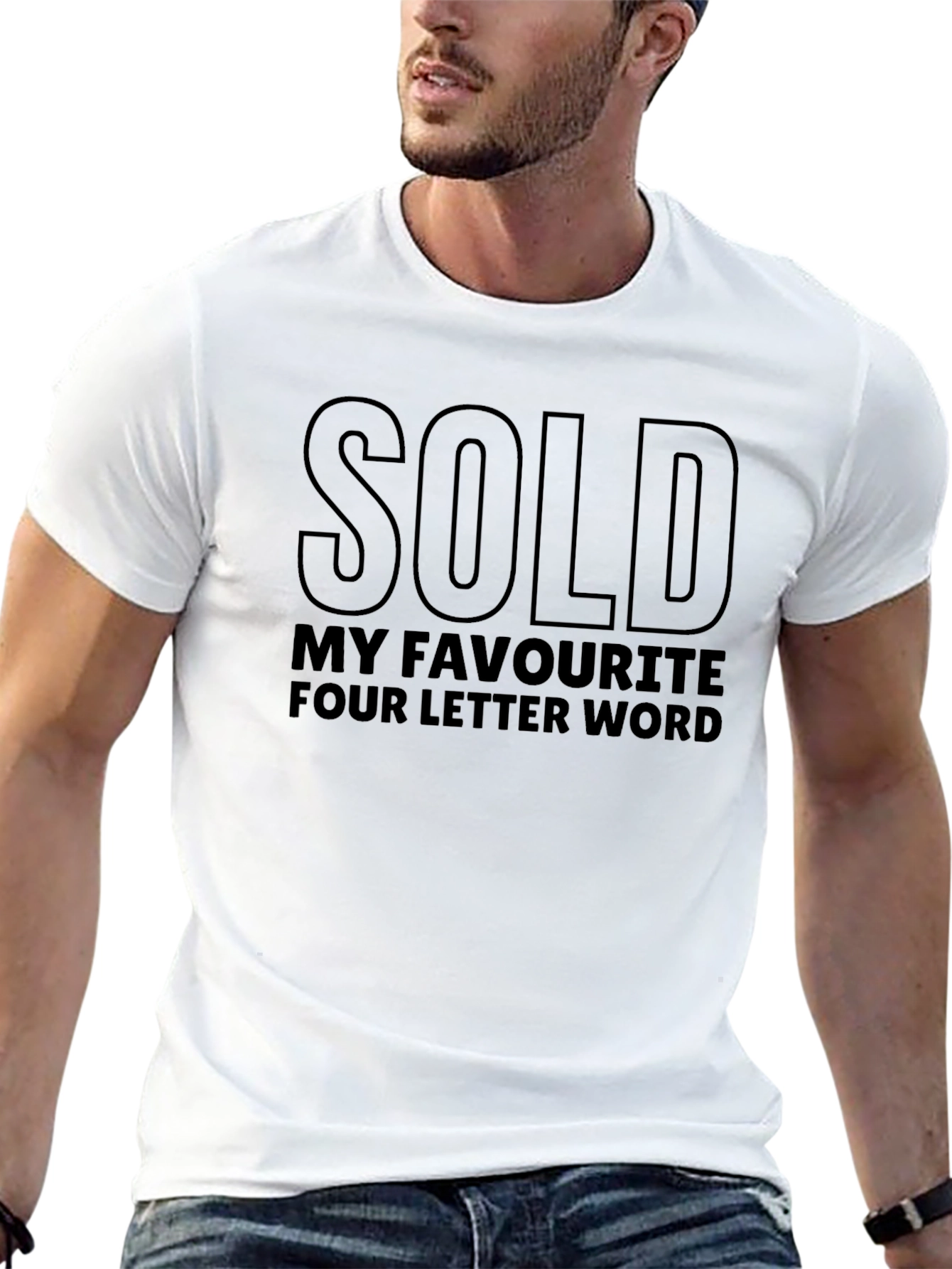 Sold Funny Graphic T-Shirt