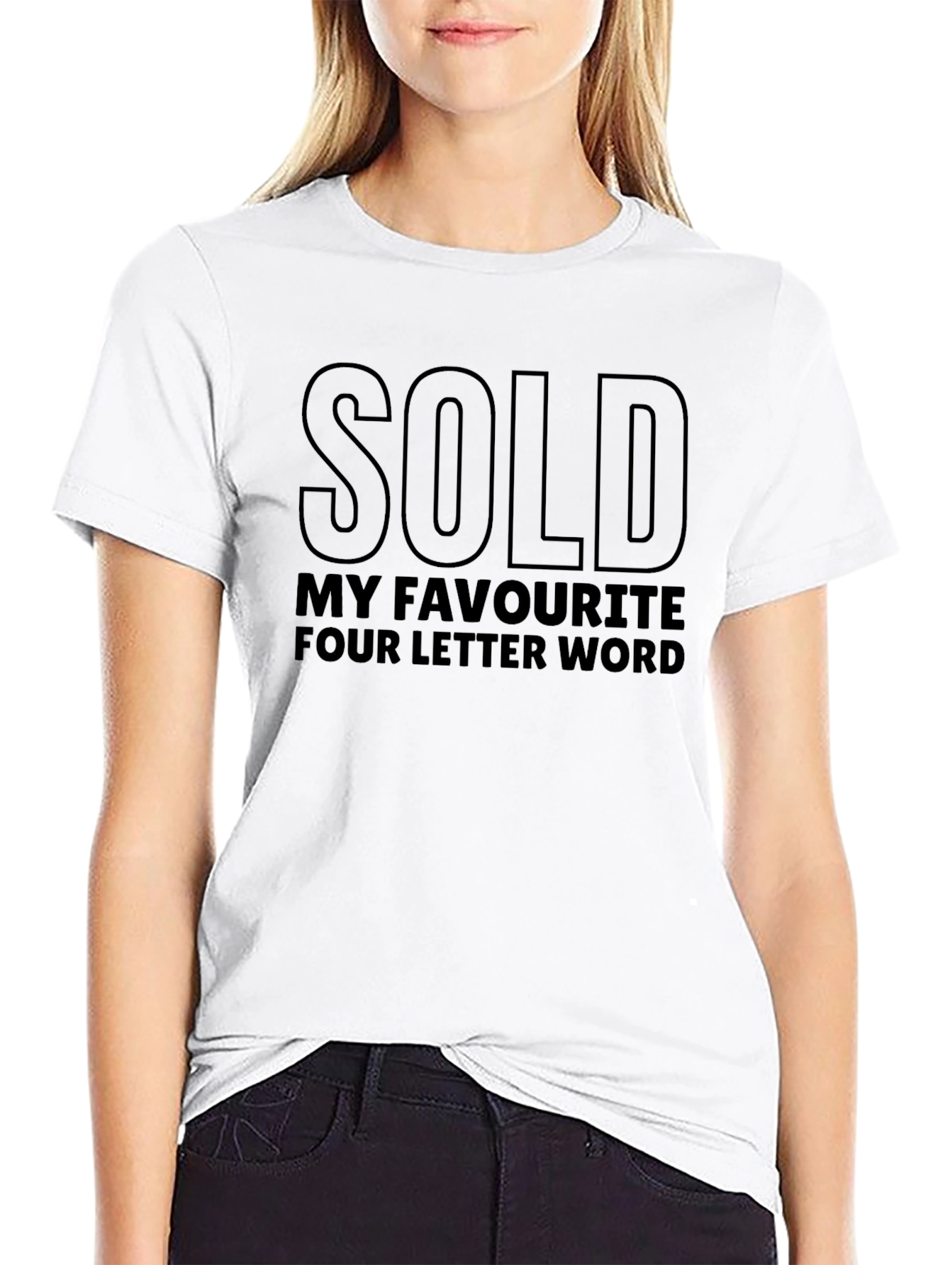 Sold Funny Graphic T-Shirt