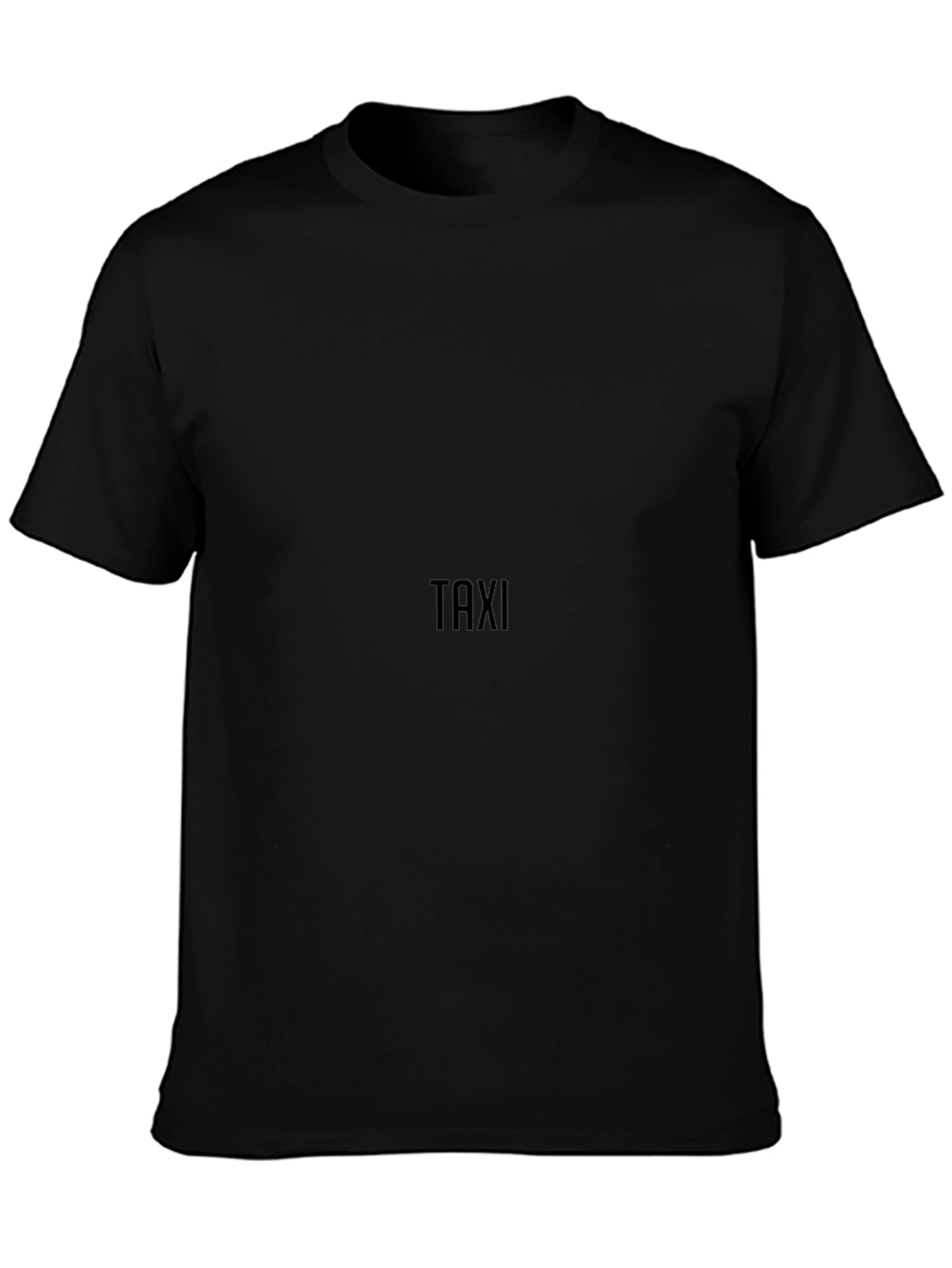 Classic Black TAXI Graphic T-Shirt