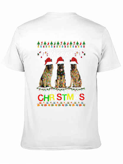 Merry Christmas Dog T-Shirt
