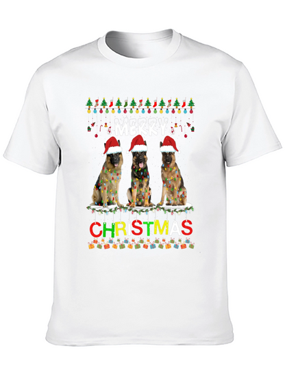 Merry Christmas Dog T-Shirt