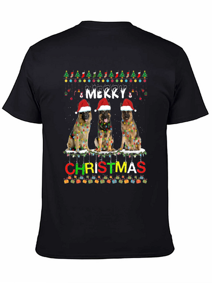 Merry Christmas Dog T-Shirt