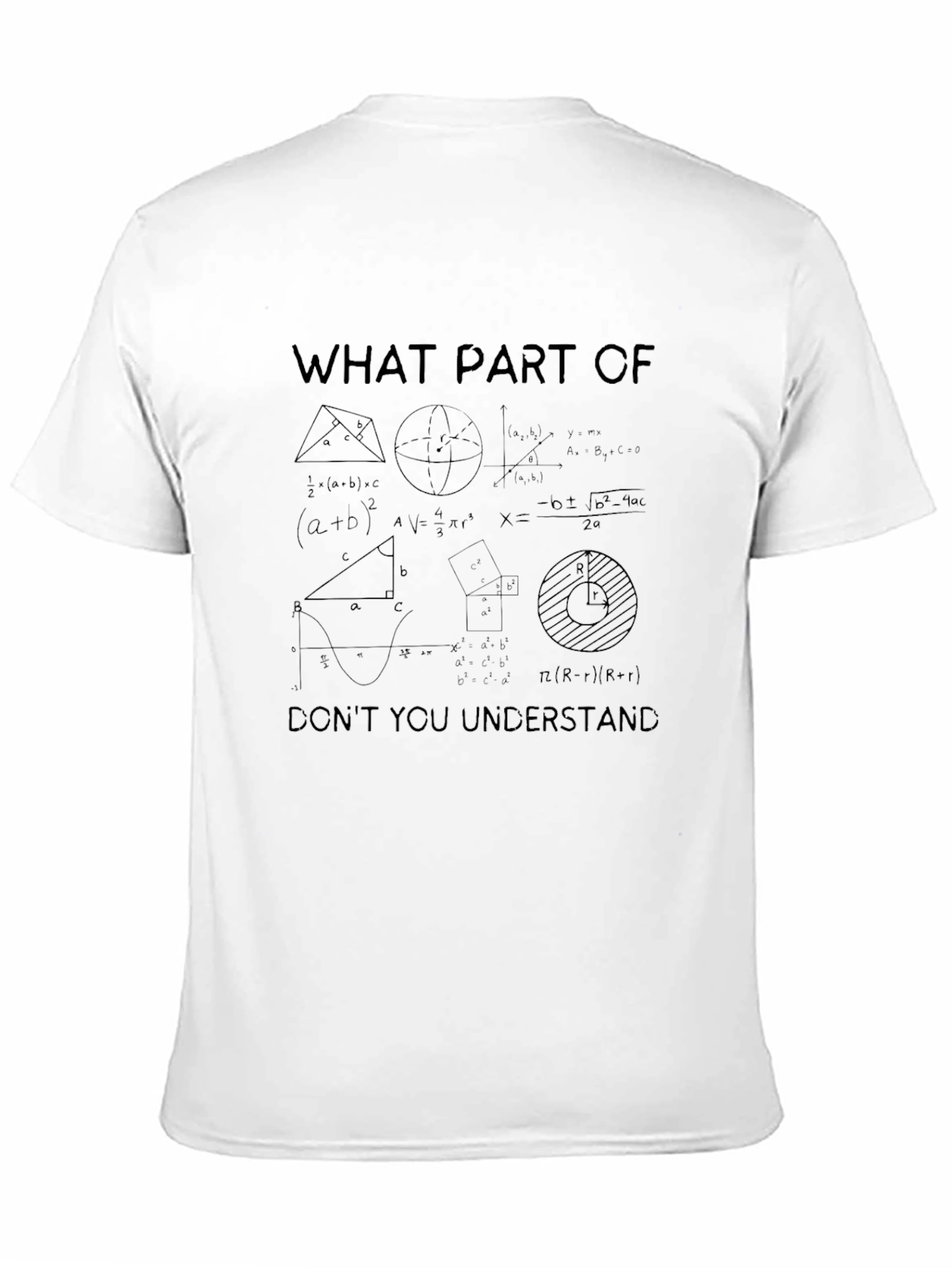 Math Equations Graphic T-Shirt