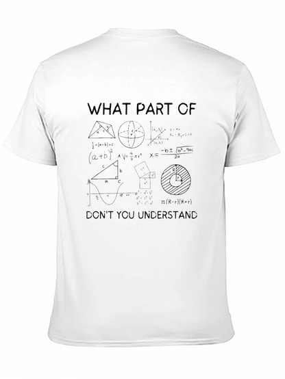 Math Equations Graphic T-Shirt