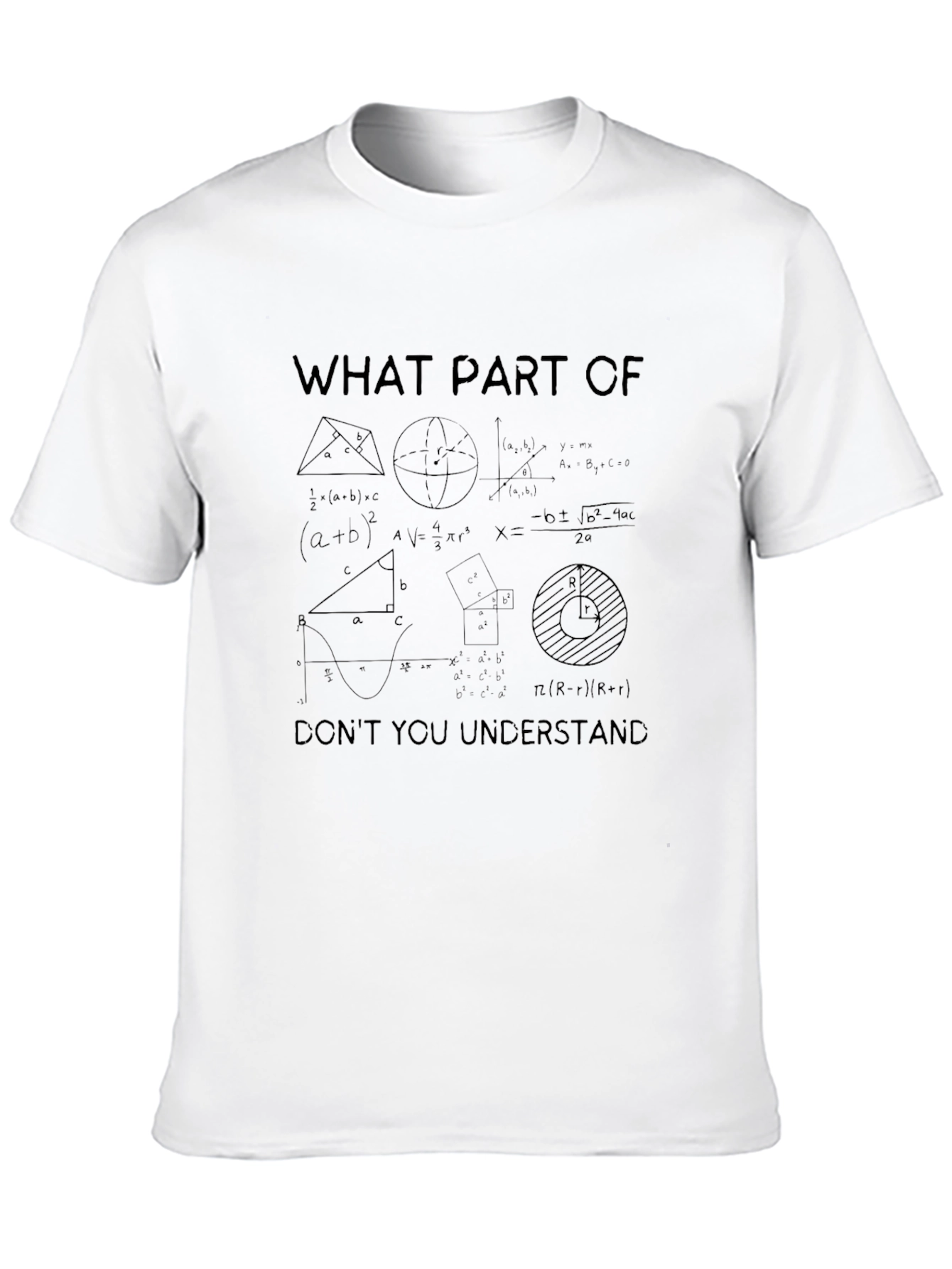 Math Equations Graphic T-Shirt