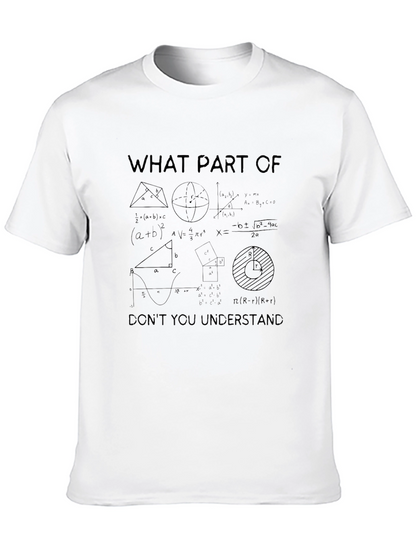 Math Equations Graphic T-Shirt