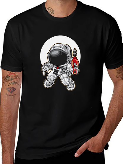 Astronaut Graphic Tee - Space Explorer T-Shirt