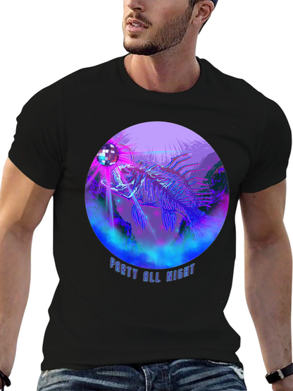 Party All Night Lionfish Graphic Tee