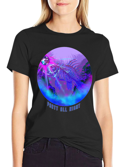 Party All Night Lionfish Graphic Tee