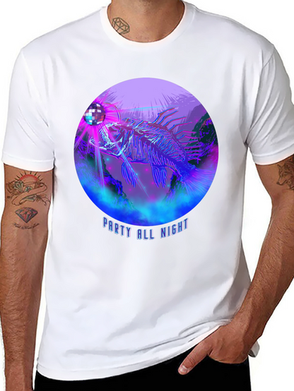 Party All Night Lionfish Graphic Tee