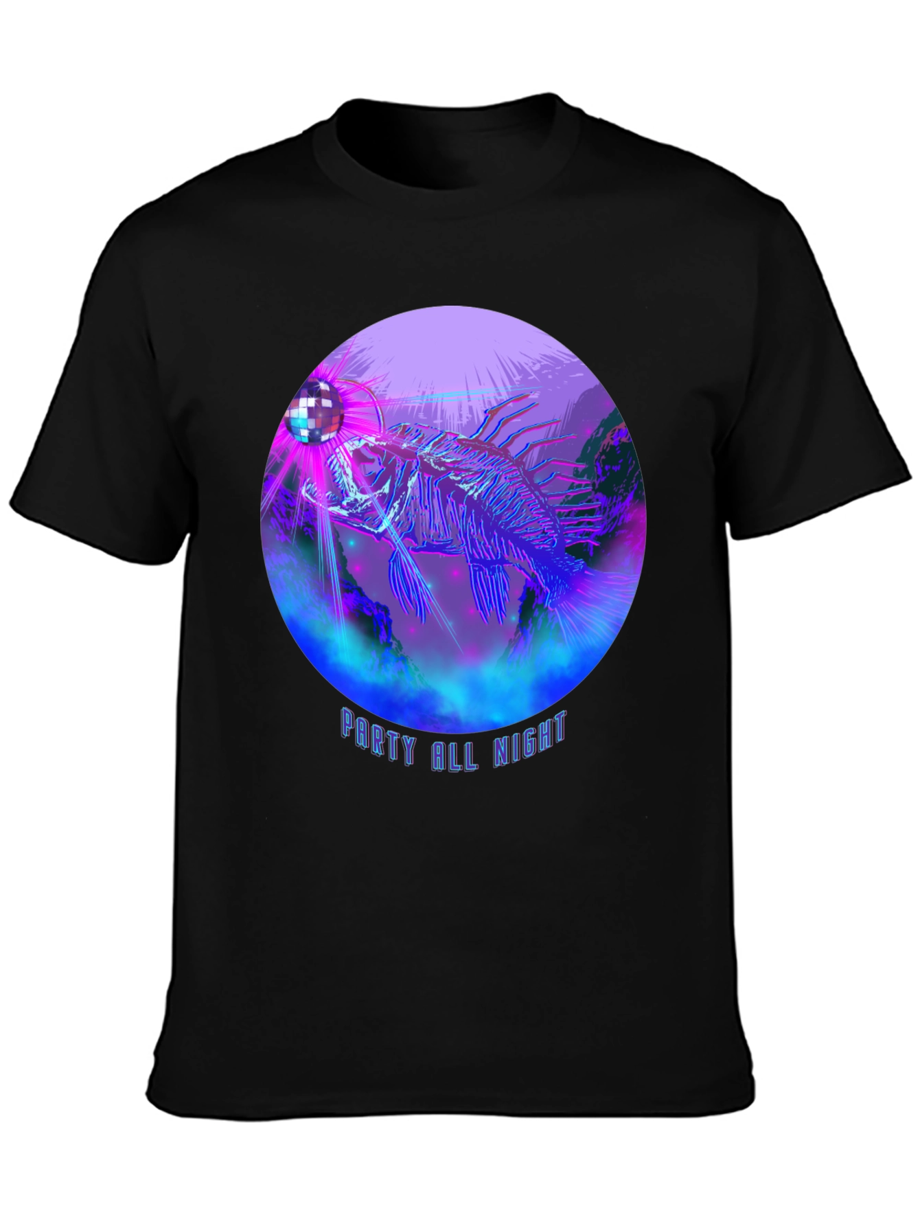 Party All Night Lionfish Graphic Tee