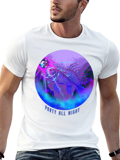 Party All Night Lionfish Graphic Tee