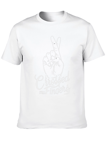 I Crossed My Fingers Graphic Tee