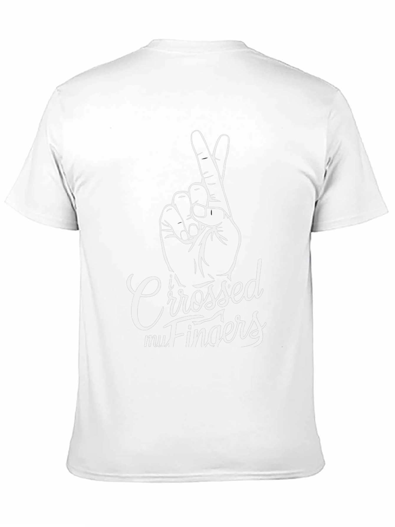 I Crossed My Fingers Graphic Tee