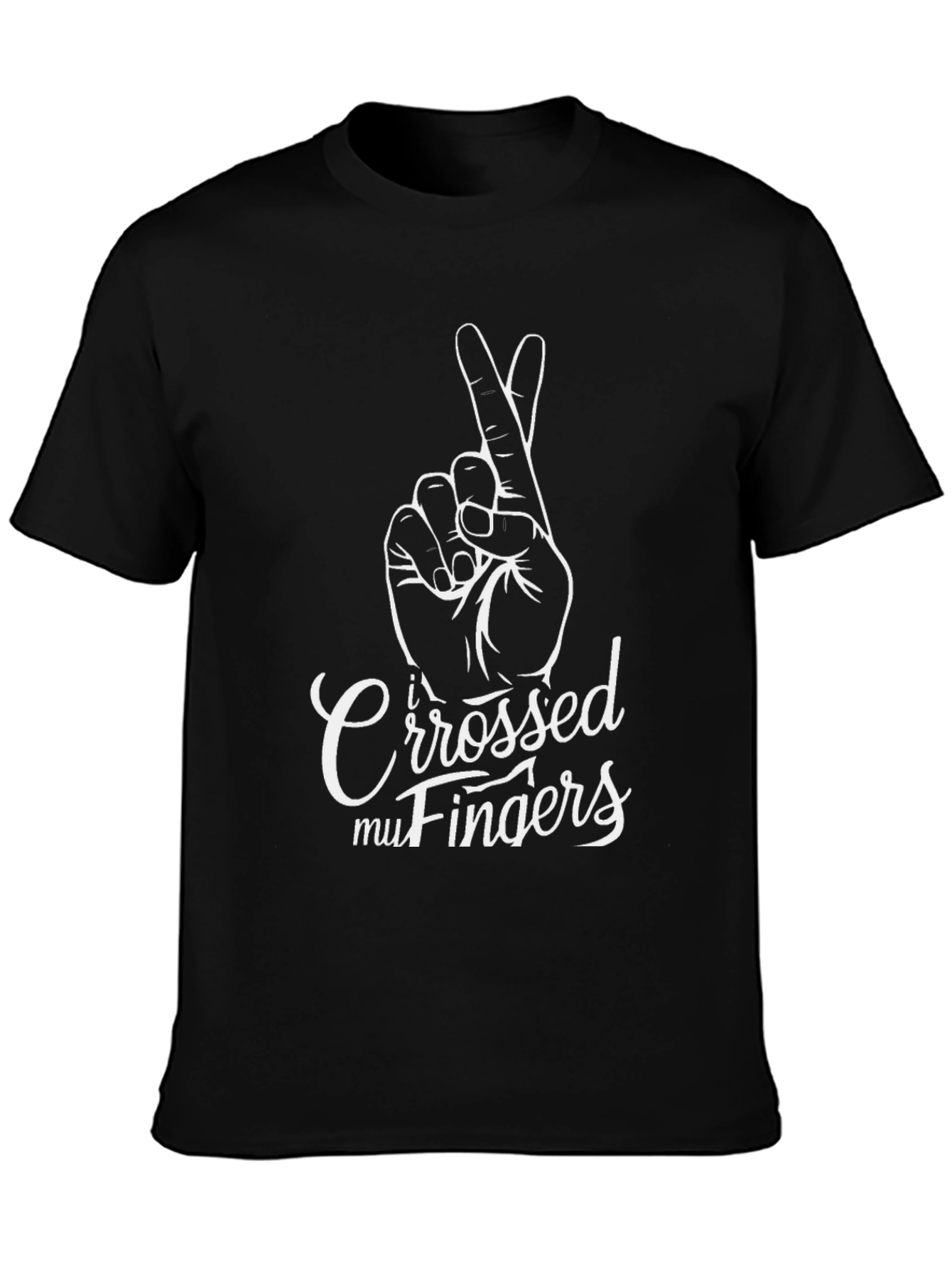 I Crossed My Fingers Graphic Tee