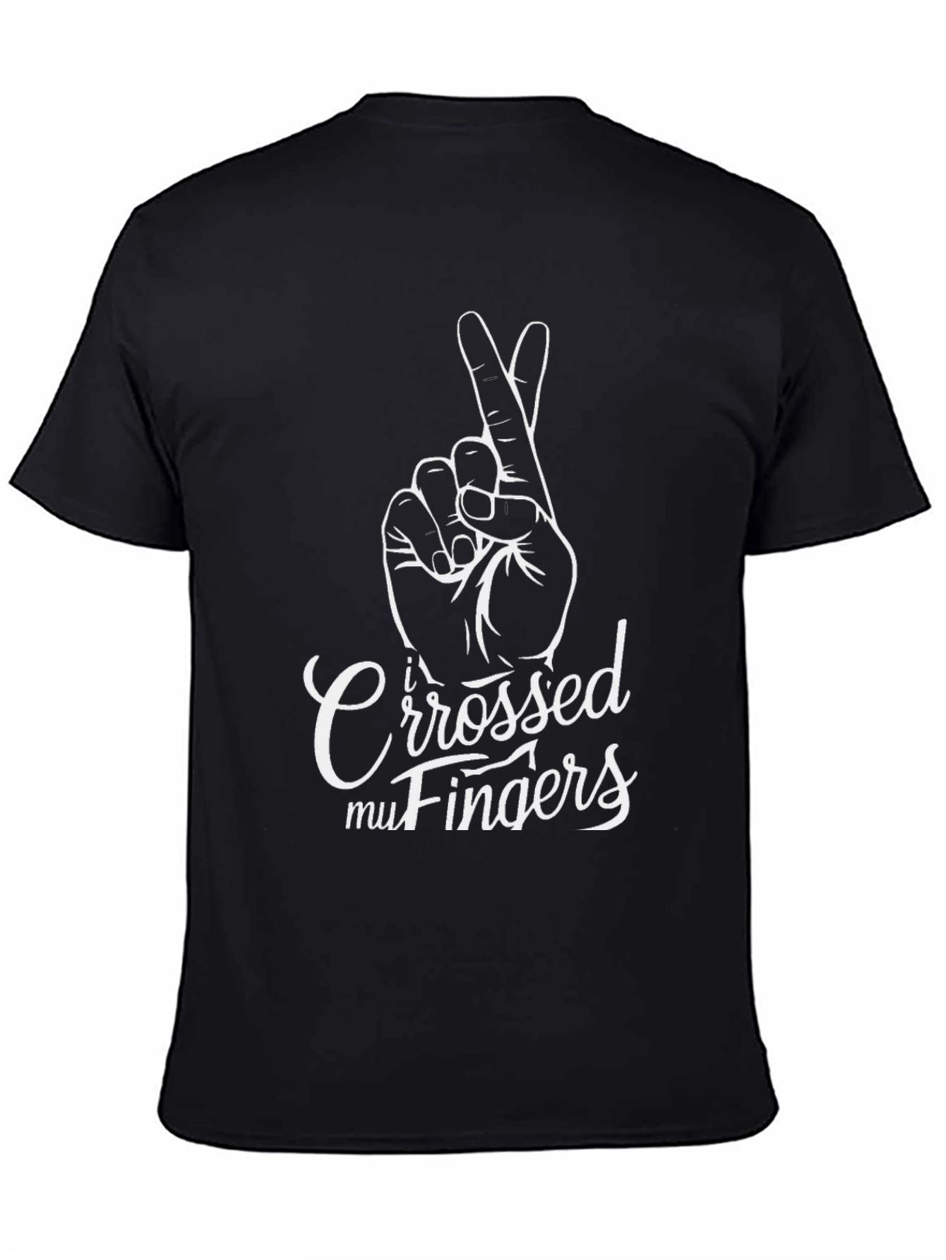 I Crossed My Fingers Graphic Tee