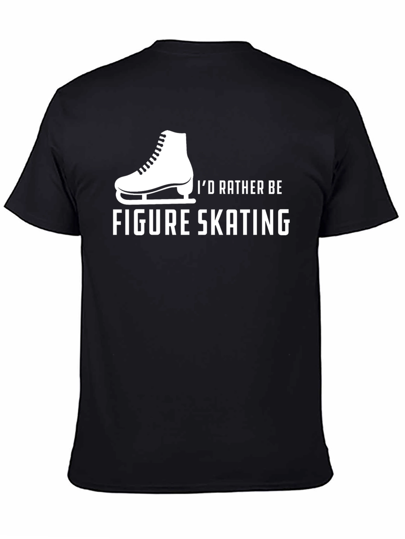 Figure Skating T-Shirt - Id Rather Be Skating