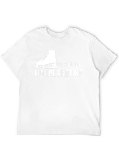 Figure Skating T-Shirt - Id Rather Be Skating