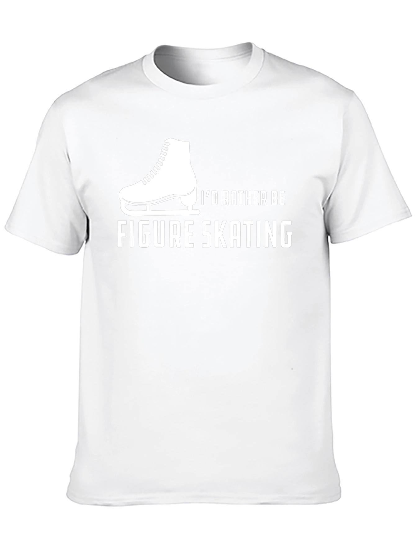Figure Skating T-Shirt - Id Rather Be Skating