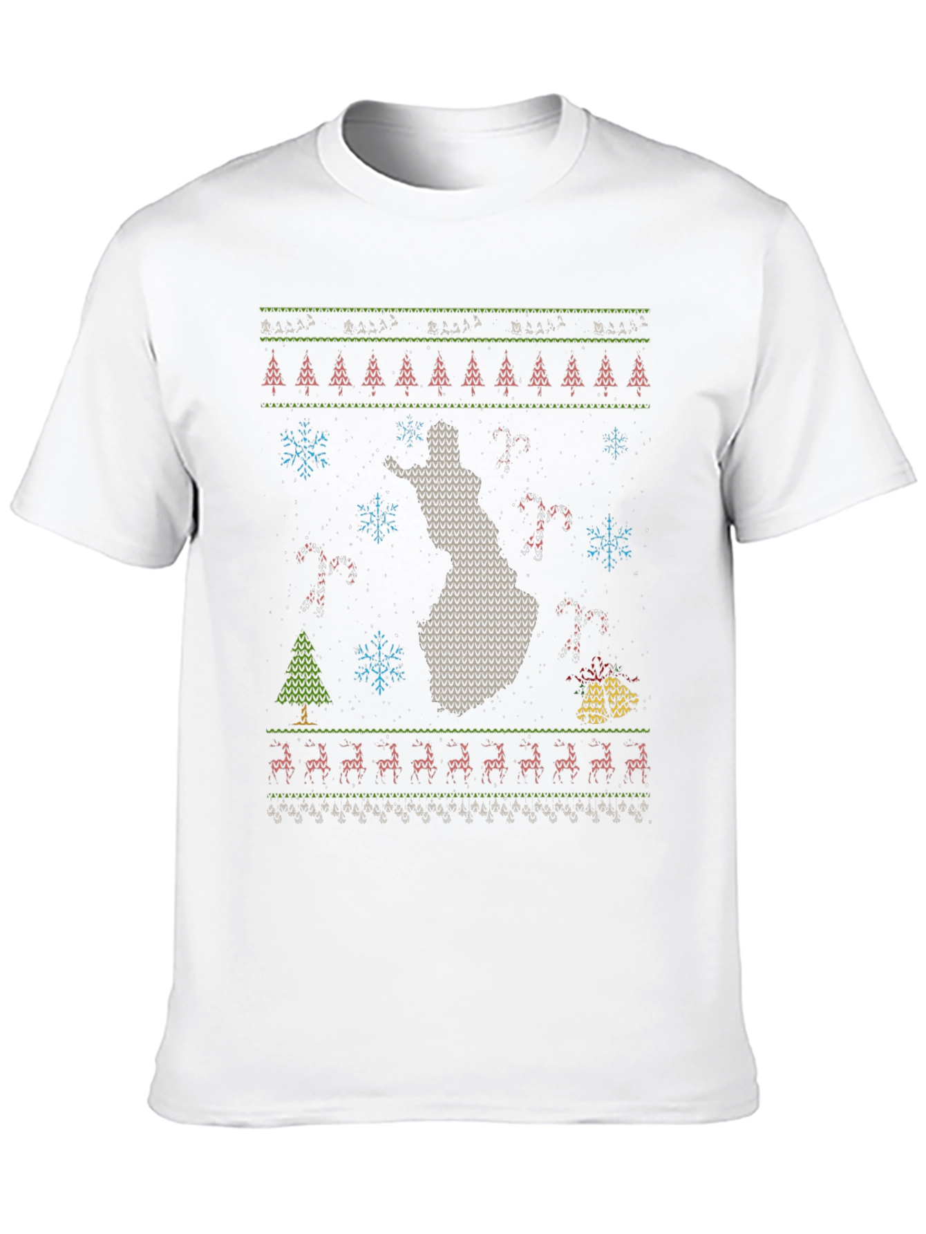 Finland Ugly Christmas Sweater T-Shirt