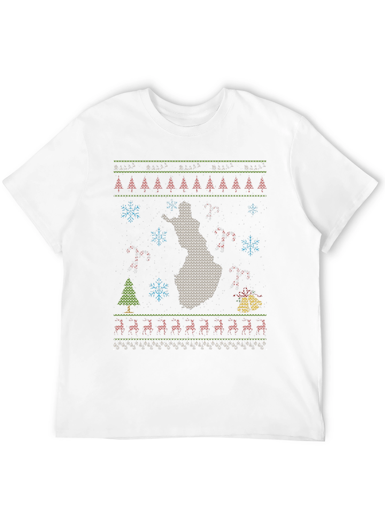 Finland Ugly Christmas Sweater T-Shirt