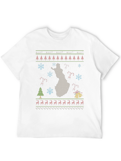 Finland Ugly Christmas Sweater T-Shirt