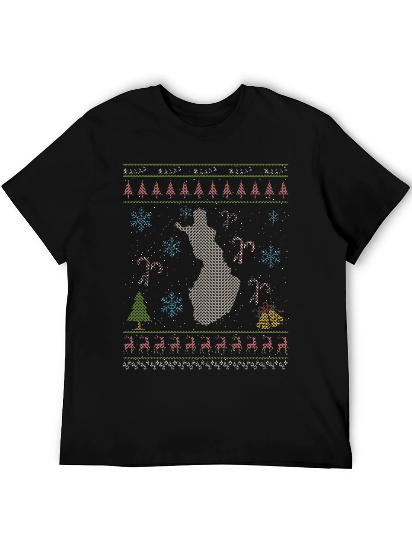 Finland Ugly Christmas Sweater T-Shirt