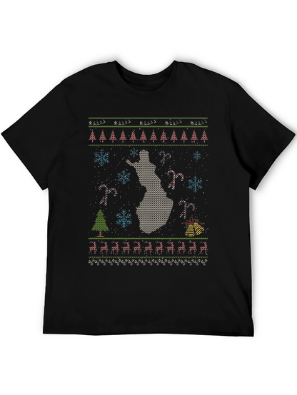 Finland Ugly Christmas Sweater T-Shirt