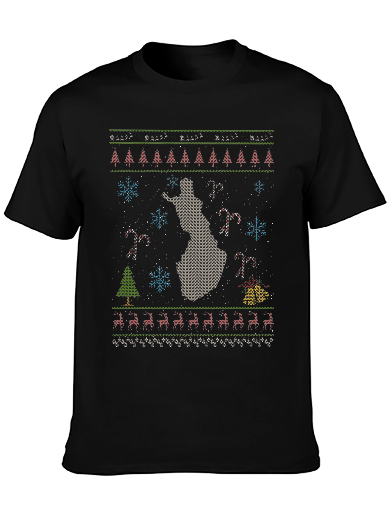 Finland Ugly Christmas Sweater T-Shirt