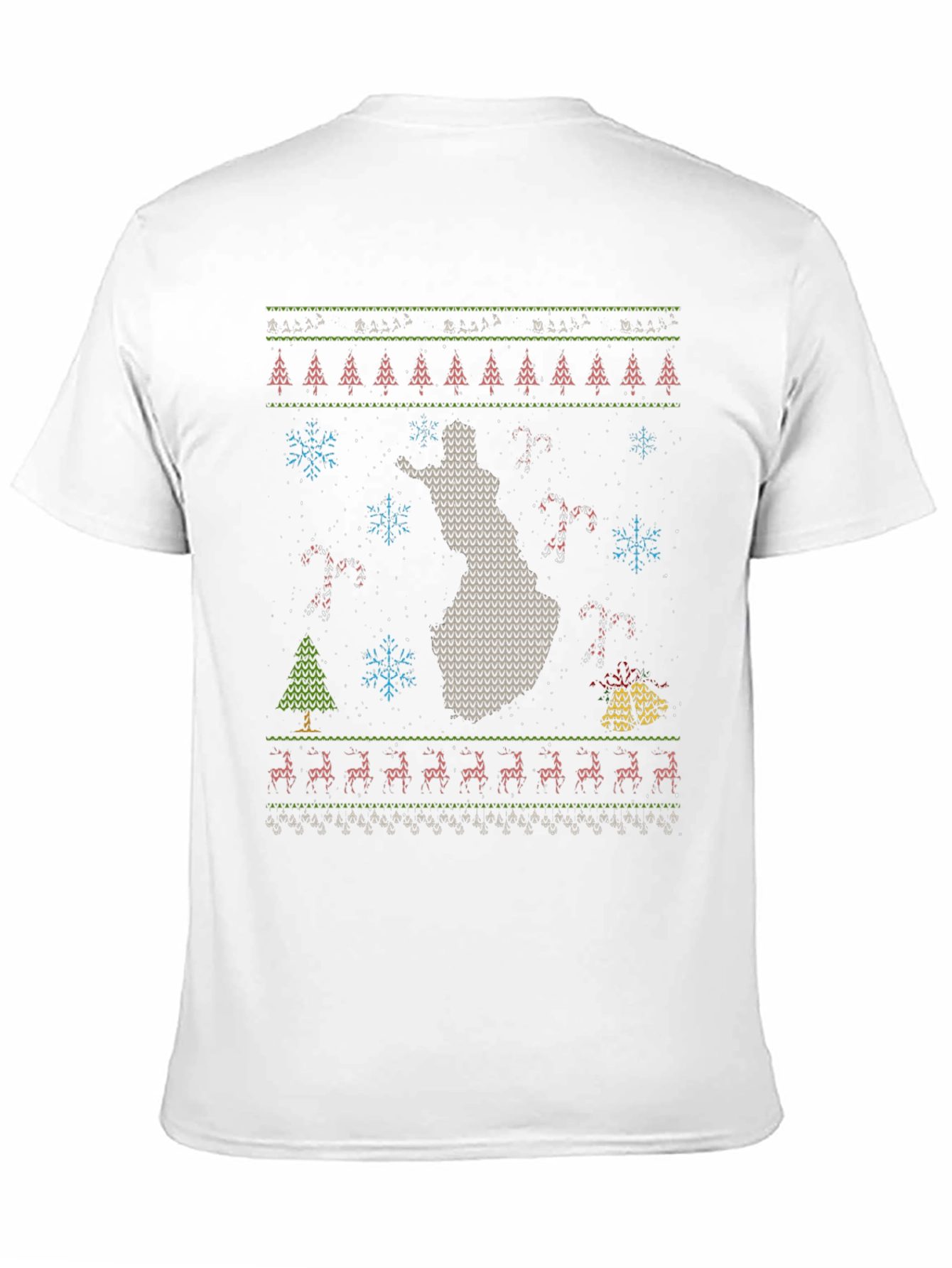 Finland Ugly Christmas Sweater T-Shirt