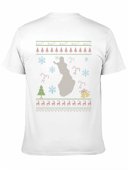 Finland Ugly Christmas Sweater T-Shirt