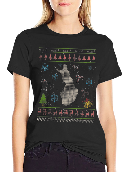 Finland Ugly Christmas Sweater T-Shirt