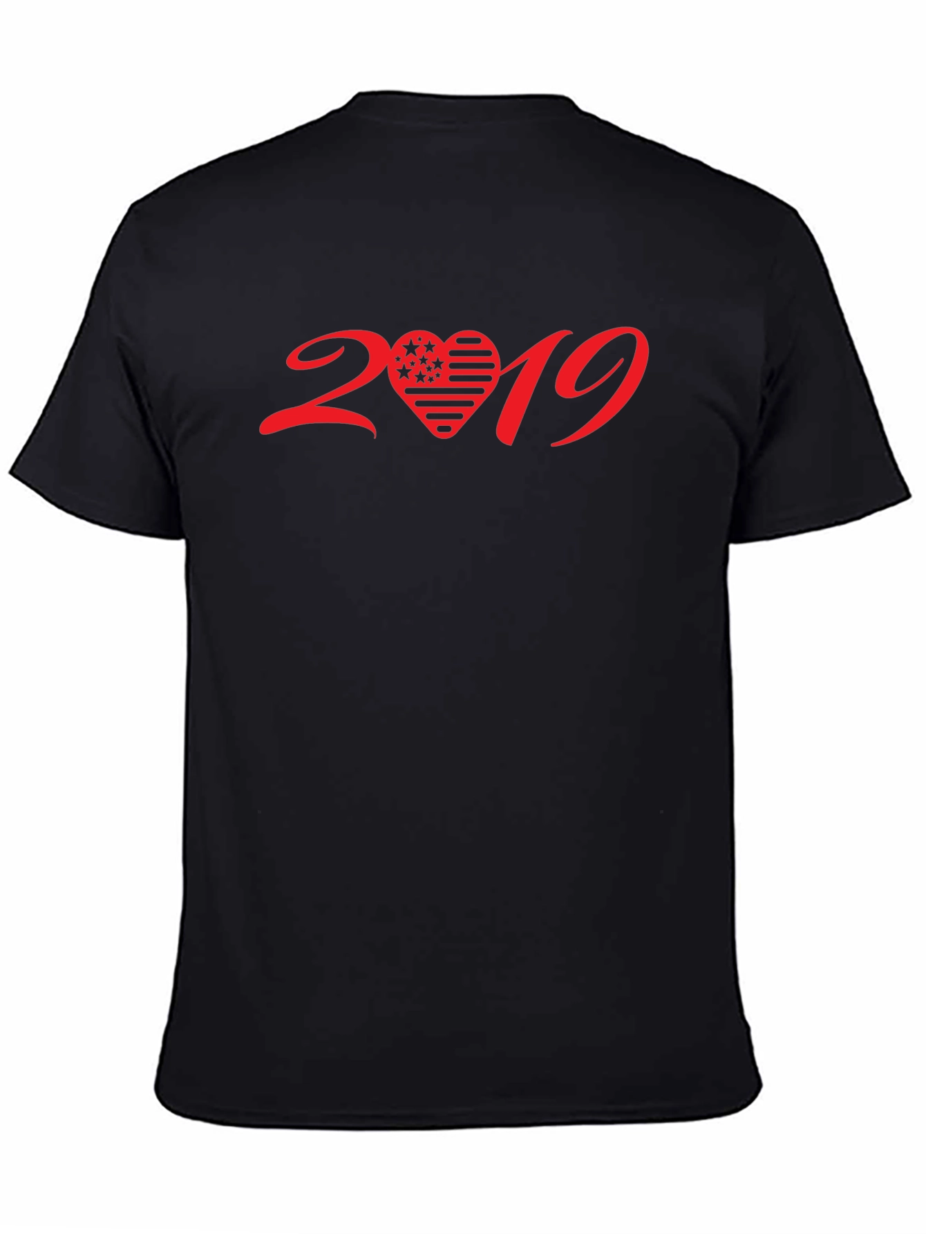 2019 Heart Graphic T-Shirt