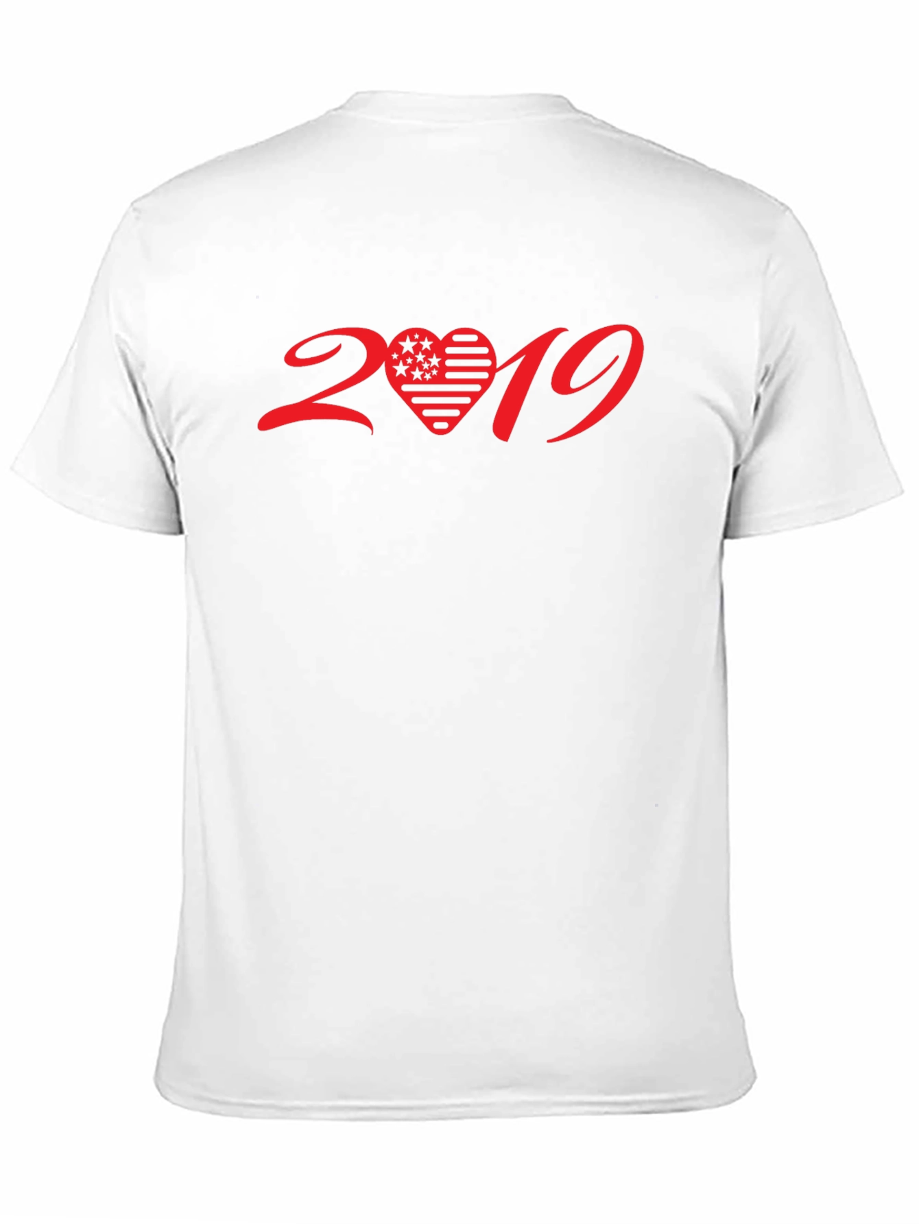 2019 Heart Graphic T-Shirt