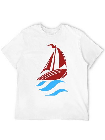 Sailboat Graphic Tee - Stylish & Unique Design