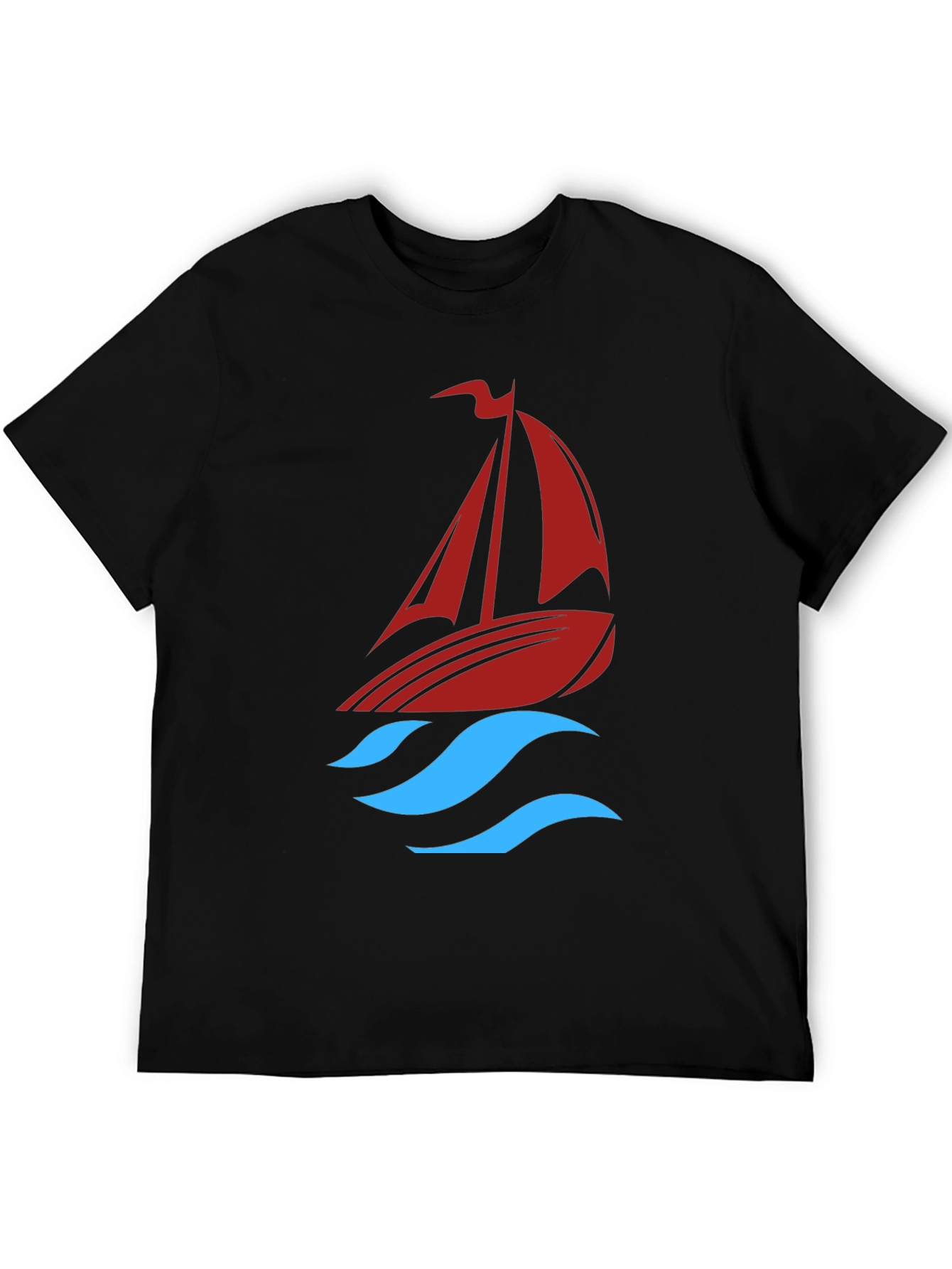 Sailboat Graphic Tee - Stylish & Unique Design