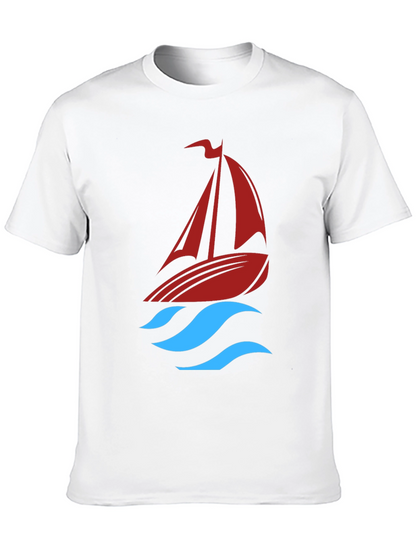 Sailboat Graphic Tee - Stylish & Unique Design