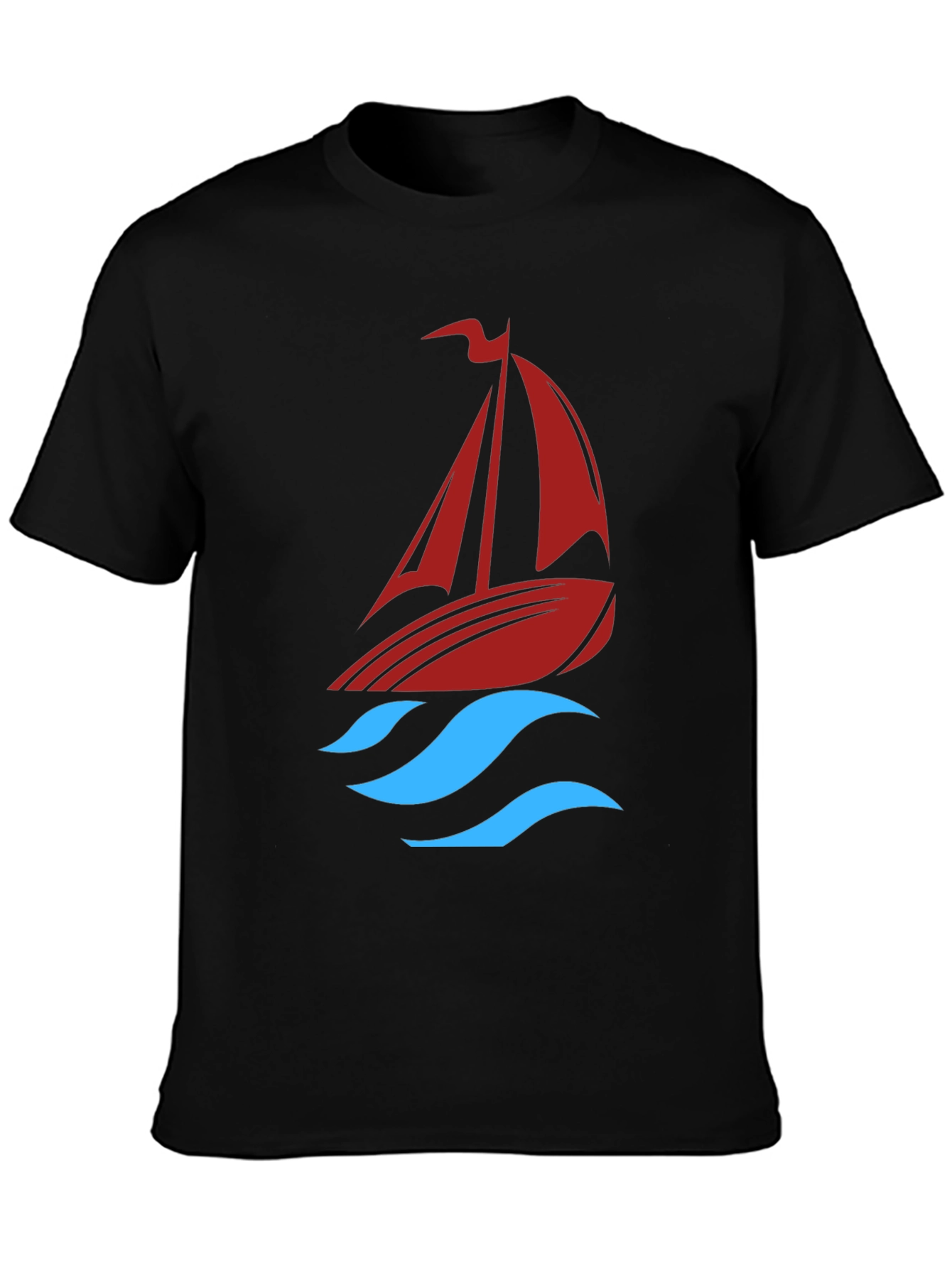 Sailboat Graphic Tee - Stylish & Unique Design