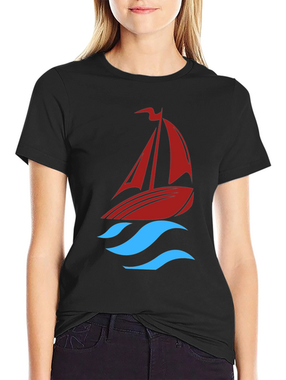 Sailboat Graphic Tee - Stylish & Unique Design