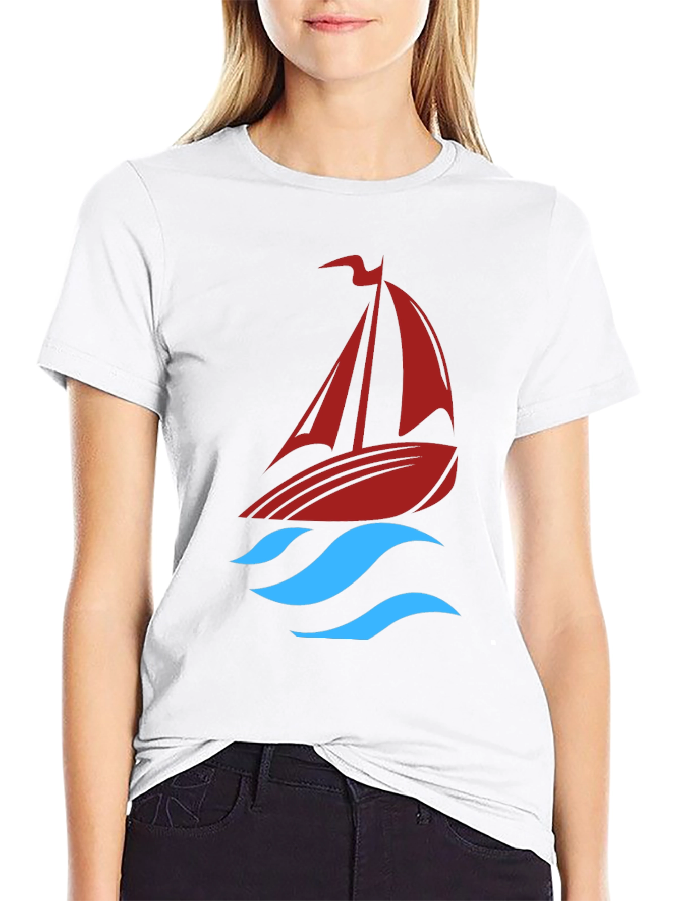 Sailboat Graphic Tee - Stylish & Unique Design