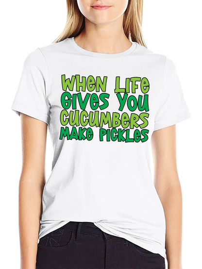 Cucumber Pickle Graphic Tee