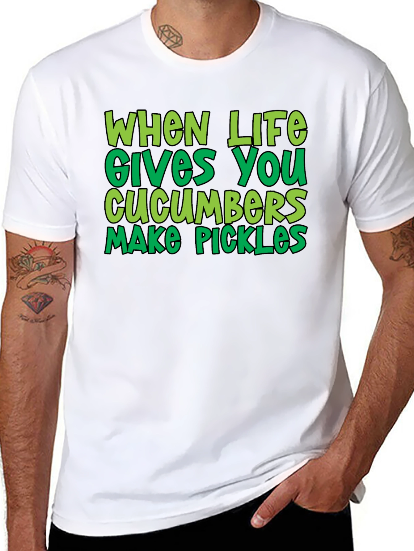 Cucumber Pickle Graphic Tee