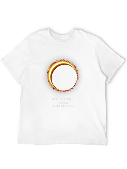Webb Hill Maine Eclipse T-Shirt - April 8 2024