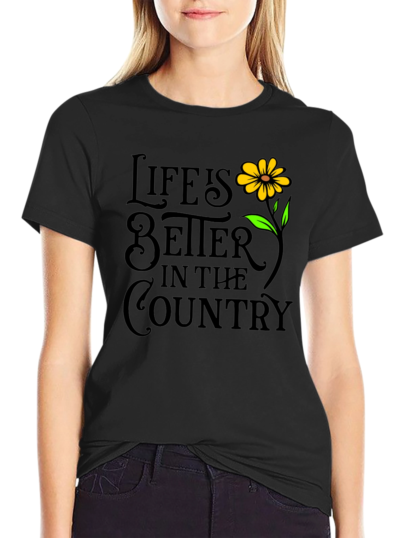 Life is Better in The Country T-Shirt
