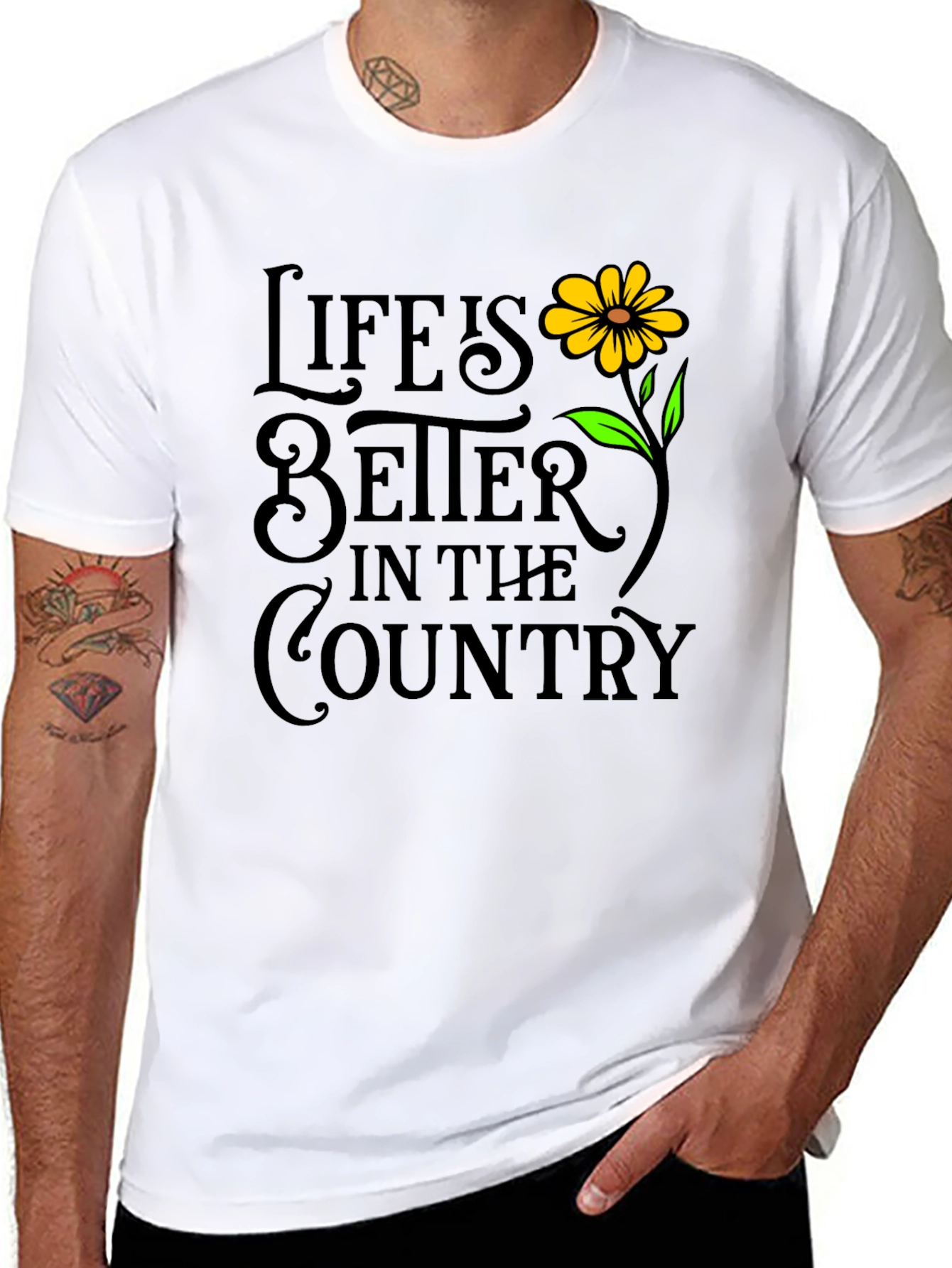 Life is Better in The Country T-Shirt