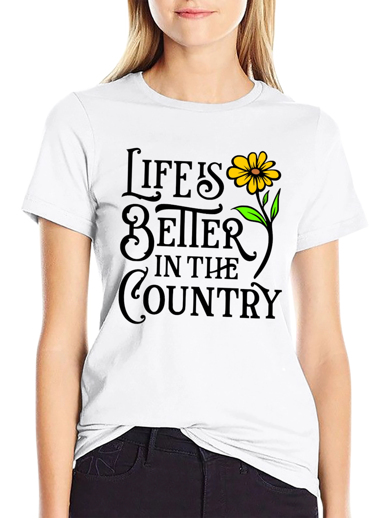 Life is Better in The Country T-Shirt