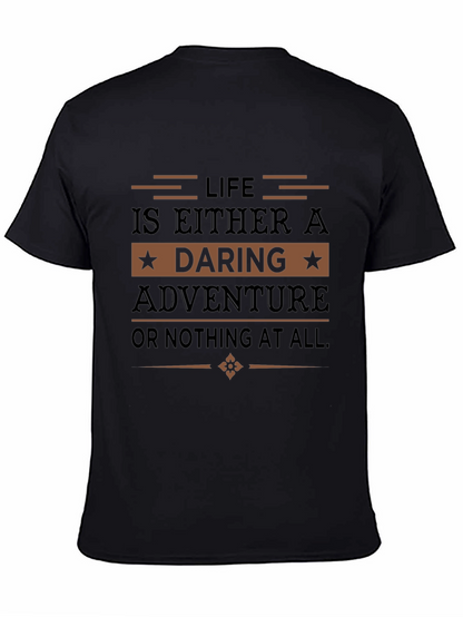Daring Adventure Graphic T-Shirt - Inspirational Tee