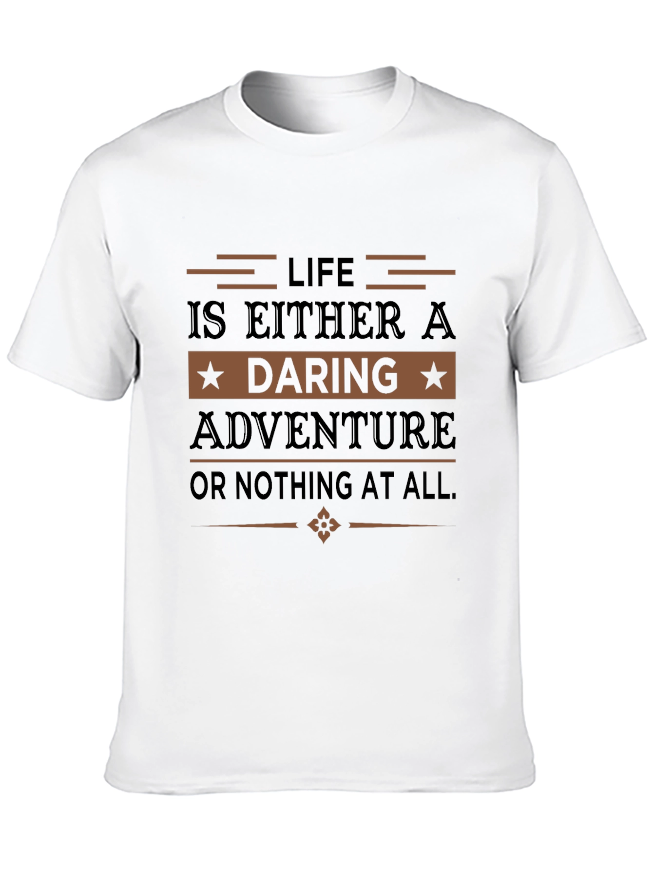 Daring Adventure Graphic T-Shirt - Inspirational Tee