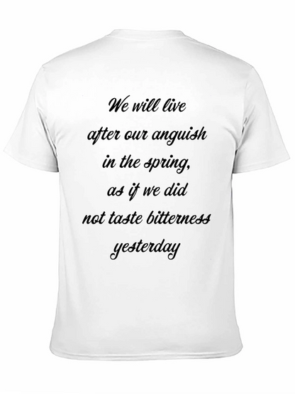 Anguish Spring T-Shirt - Poetic Comfort