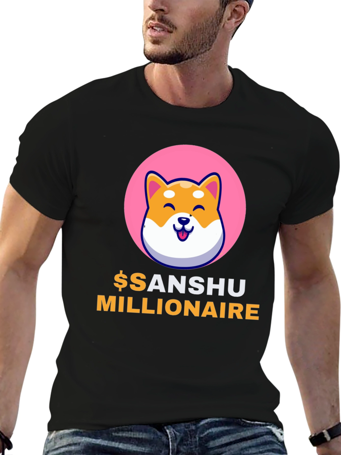 Sanshu Millionaire Shiba Inu T-Shirt